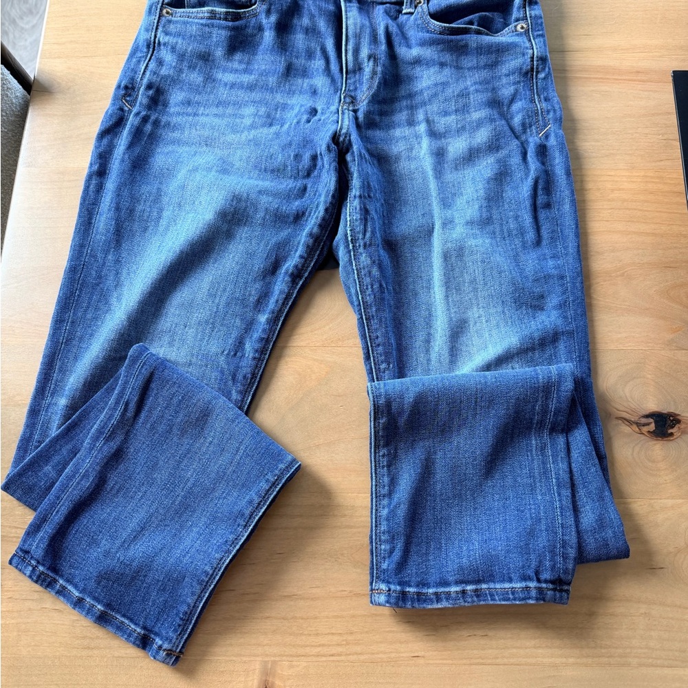 Express Dark Blue Boot Cut Jeans